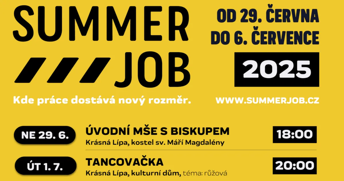SummerJob Šluknov 2025