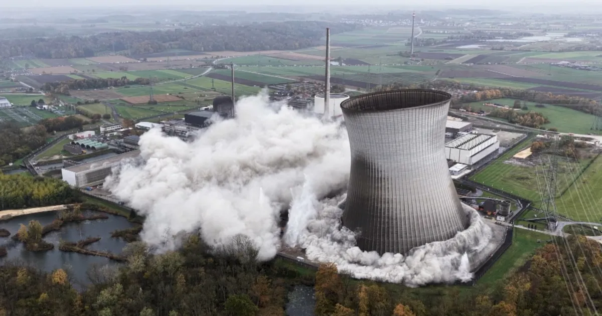 Elektrárna Gundremmingen Bavorsko